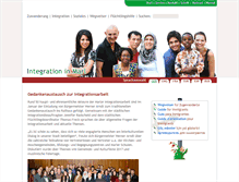 Tablet Screenshot of integration-marl.de